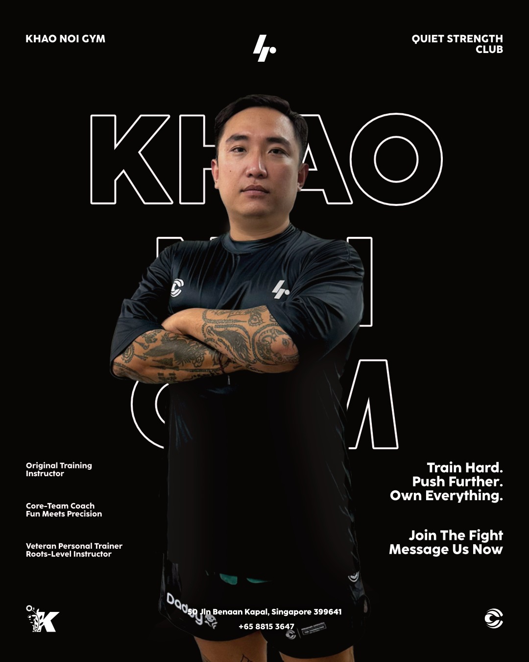 Jison — Head Muay Thai Trainer, Khao Noi Gym Singapore